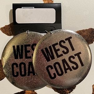 West Coast Disk Earrings